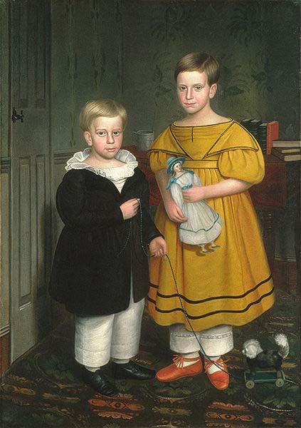 Robert Peckham The Raymond Children oil painting image